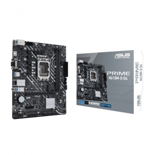 ASUS PRIME H610M-D D4 mATX Motherboard